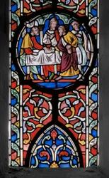 Die Passion Christi, Ostfenster (Detail)